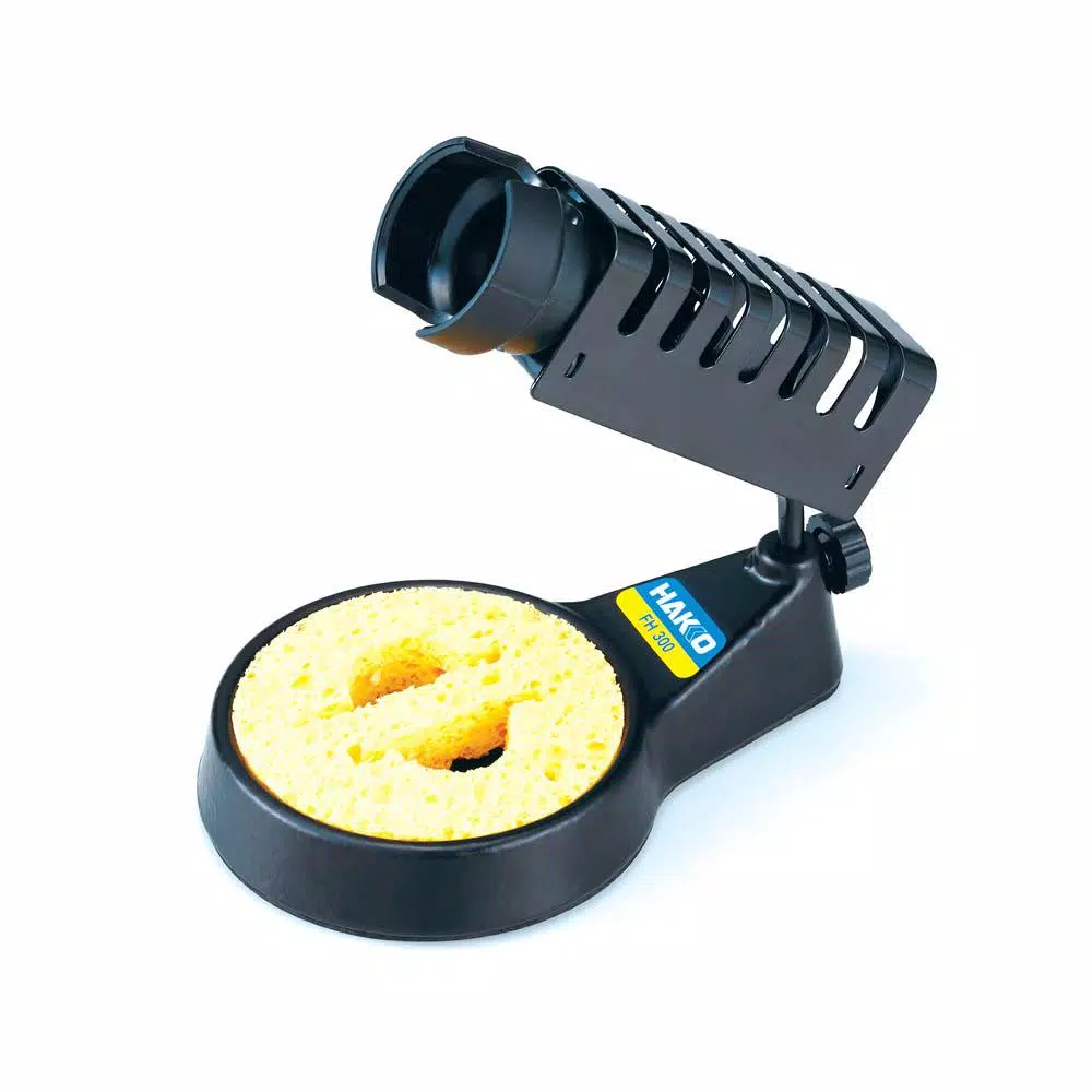 Hakko Soldering Iron Stand/Holder with Tip Cleaning Sponge and#8211; XDC Depot - Mycitystee