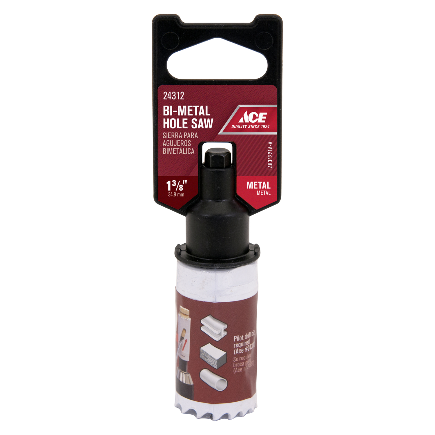 Ace 1-3/8 in. Bi-Metal Variable Pitch Hole Saw - Mycitystee