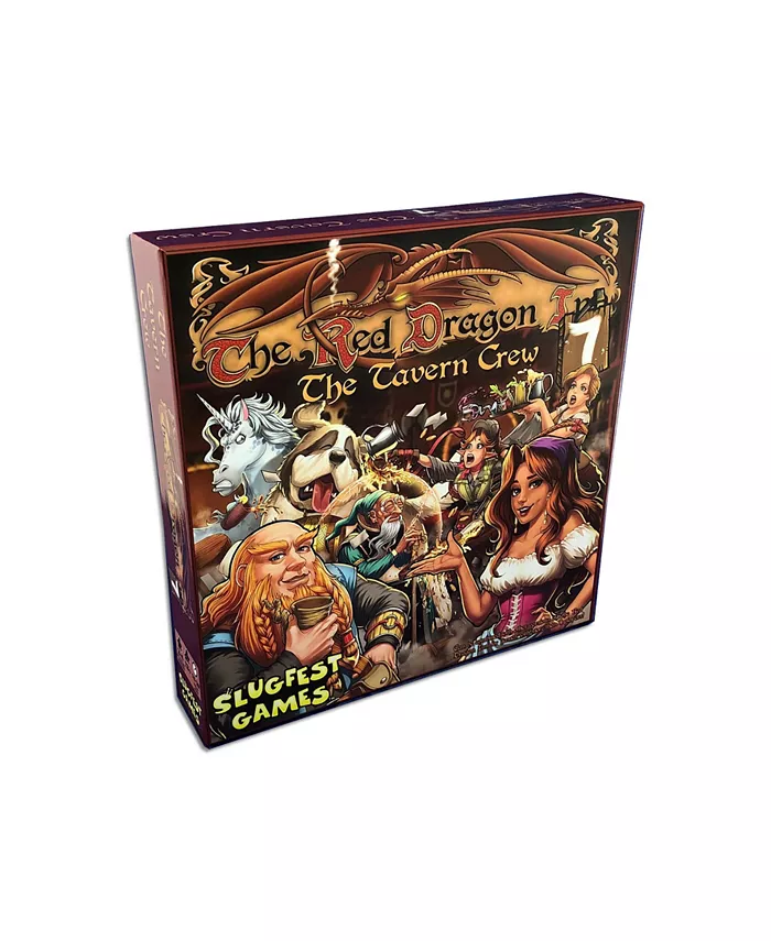 MasterPieces Puzzles Slugfest Games Red Dragon Inn 7- The Tavern Crewa - Mycitystee
