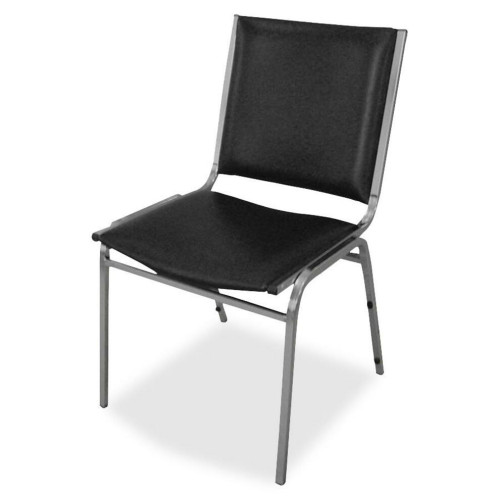 Lorell Padded Armless Stacking Chairs - 4/CT (62502) - Mycitystee