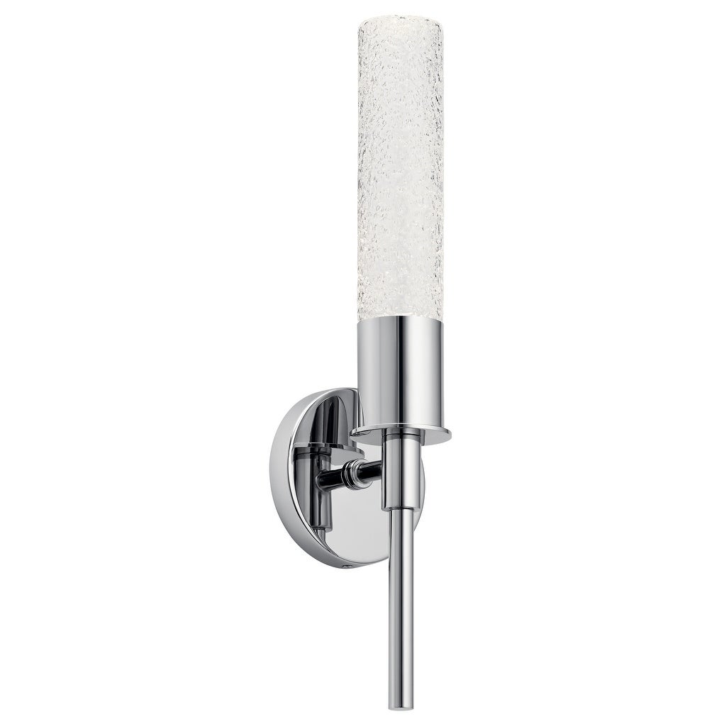 elan Glacial Glow Chrome Wall Sconce - Mycitystee