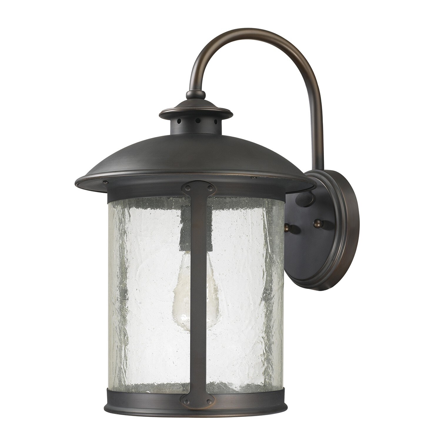 Dylan 1-light Old Bronze Outdoor Wall Lantern - Mycitystee