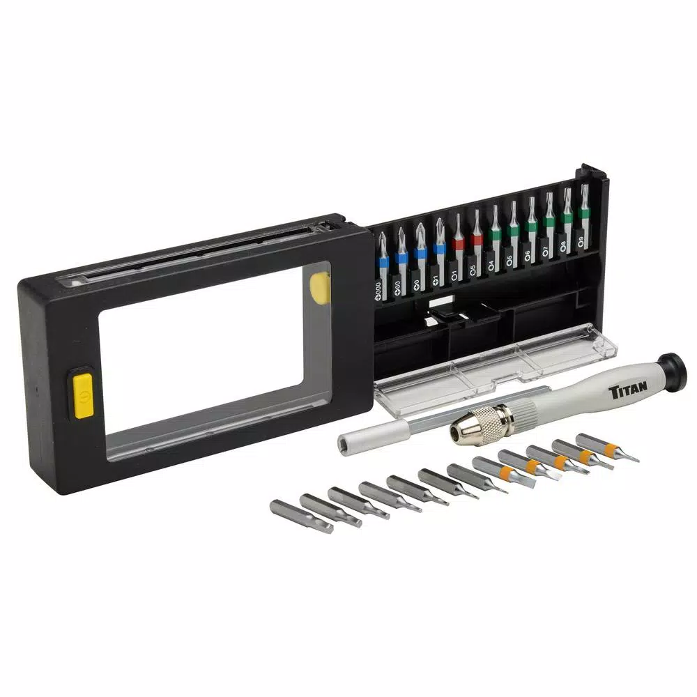TITAN Precision Bit and Driver Set (26-Piece) and#8211; XDC Depot - Mycitystee
