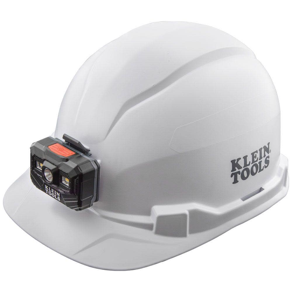 Klein Tools Non-Vented Hard Hat Cap with Headlamp 60107RL from Klein Tools - Mycitystee