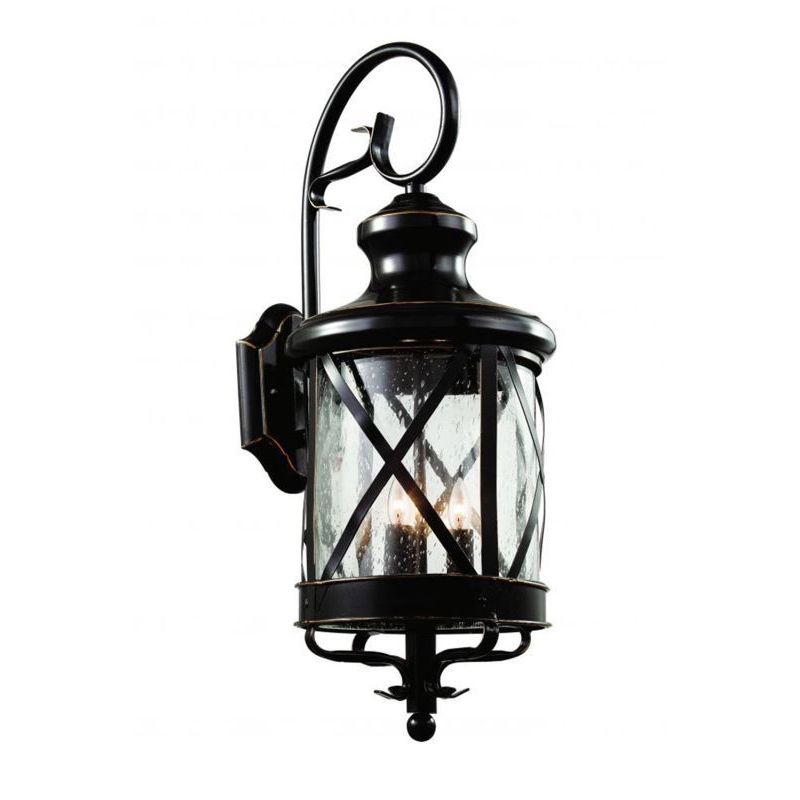 Chandler Rubbed Oil Bronze 4-light Wall Lantern Shopping - The Best Deals on Outdoor Wall Lanterns | 17174482 - Mycitystee