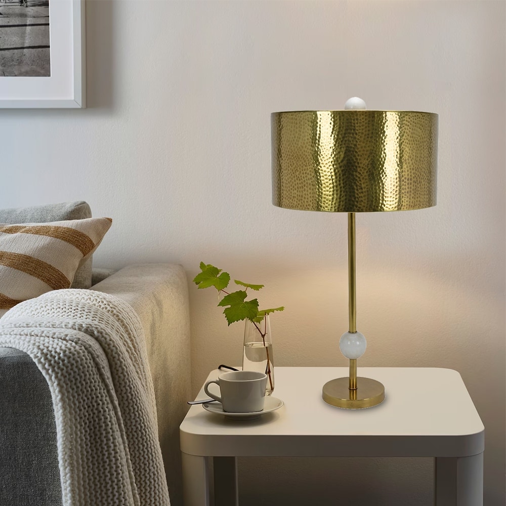 Kavana Décor Hallofax Table Lamp in Gold - Mycitystee