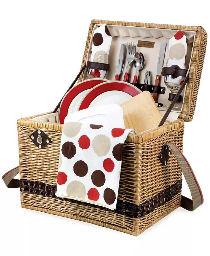 Picnic Time Yellowstone Moka Picnic Basket - Mycitystee