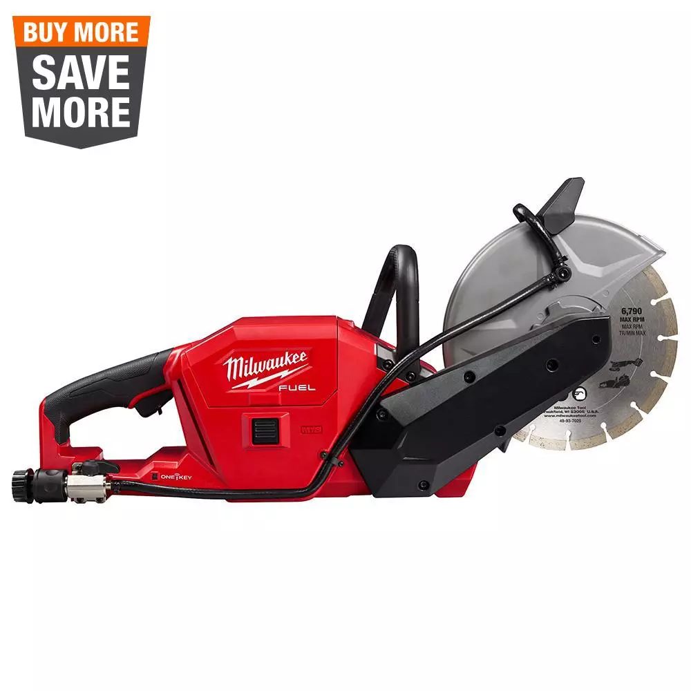 Milwaukee M18 FUEL ONE-KEY 18-Volt Lithium-Ion Brushless Cordless 9 in. Cut Off Saw (Tool-Only) and#8211; XDC Depot - Mycitystee