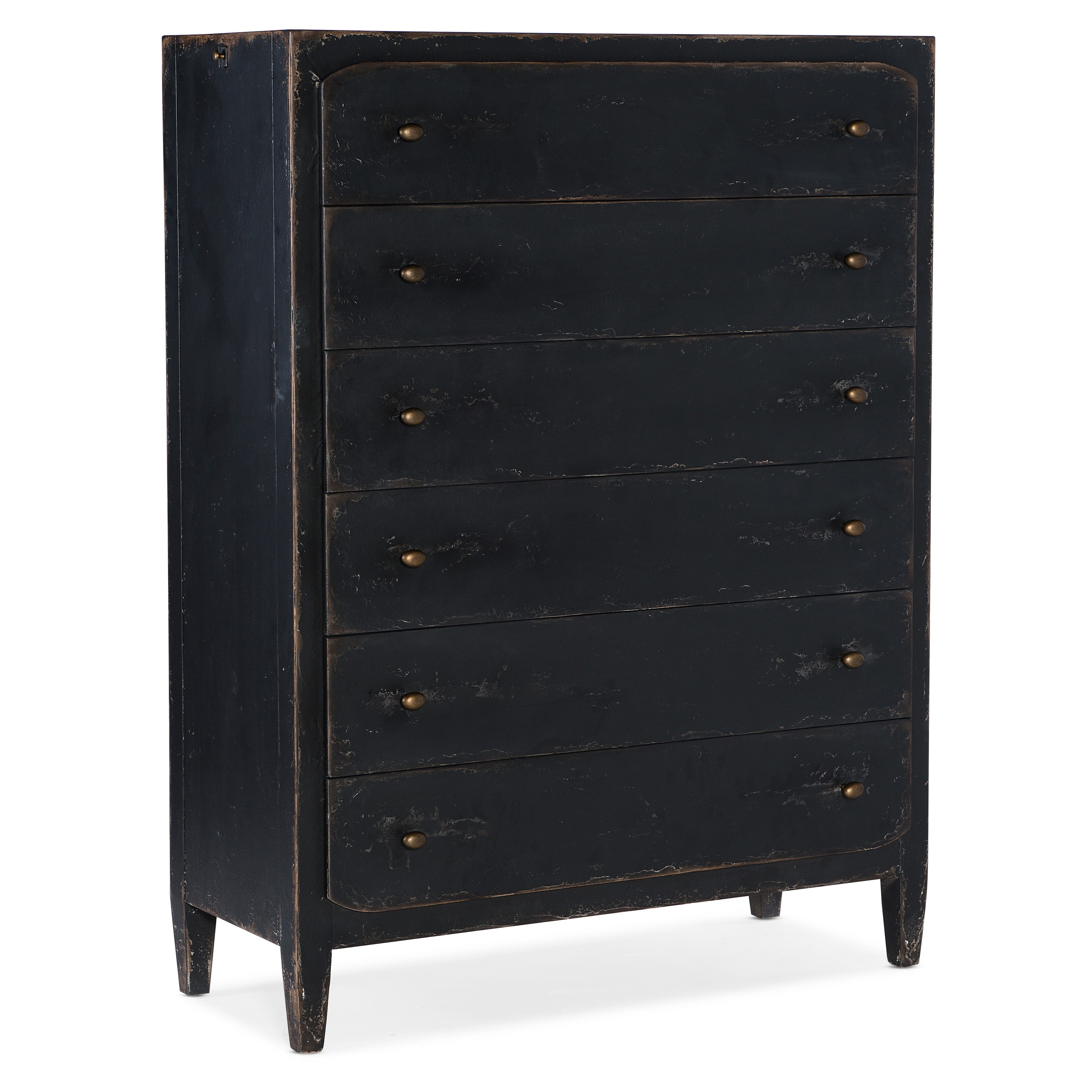 Ciao Bella Six-Drawer Chest- Black - - 36058376 - Mycitystee