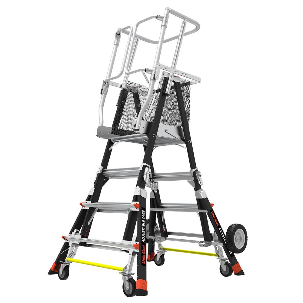 Cage Model 3 Ft. to 5 Ft. IAA FG w/ All Terrain Wheels and Wheel Lift - Mycitystee