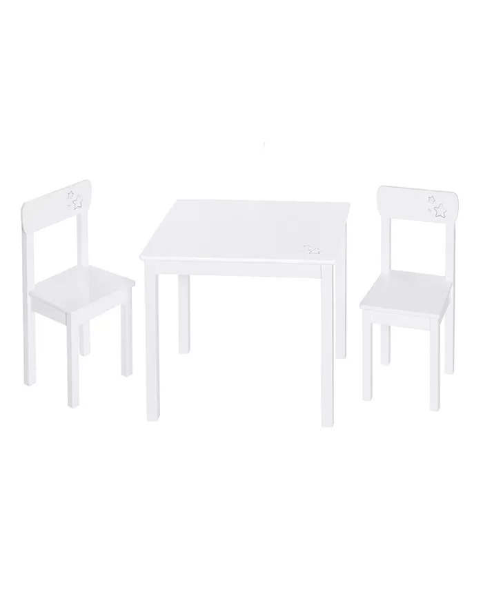 Roba-Kids Children's Seating Group Table Chair Set， 3 Piece - Mycitystee