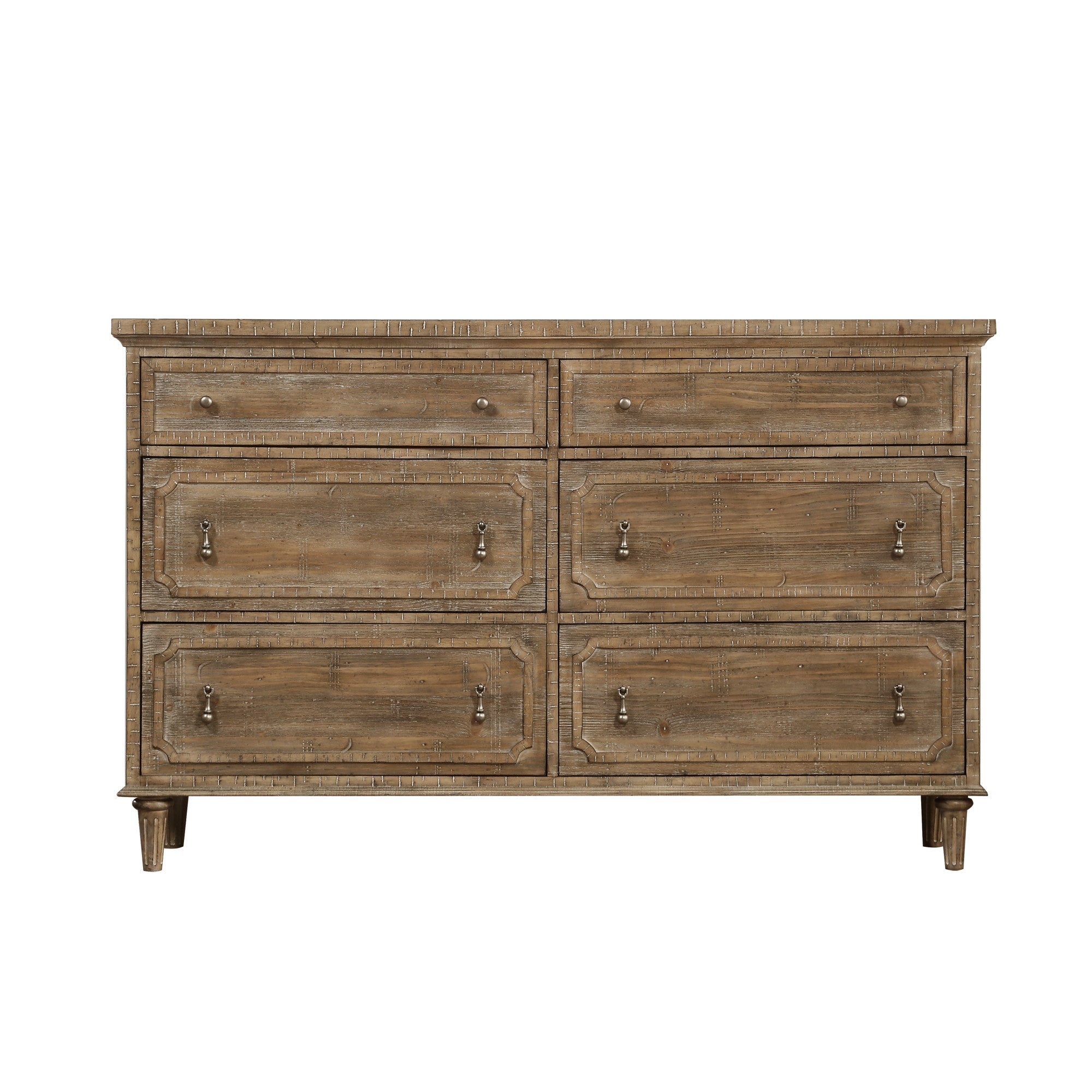 Copper Grove Hollabrunn Rustic Grey 6-drawer Dresser - - 18048659 - Mycitystee