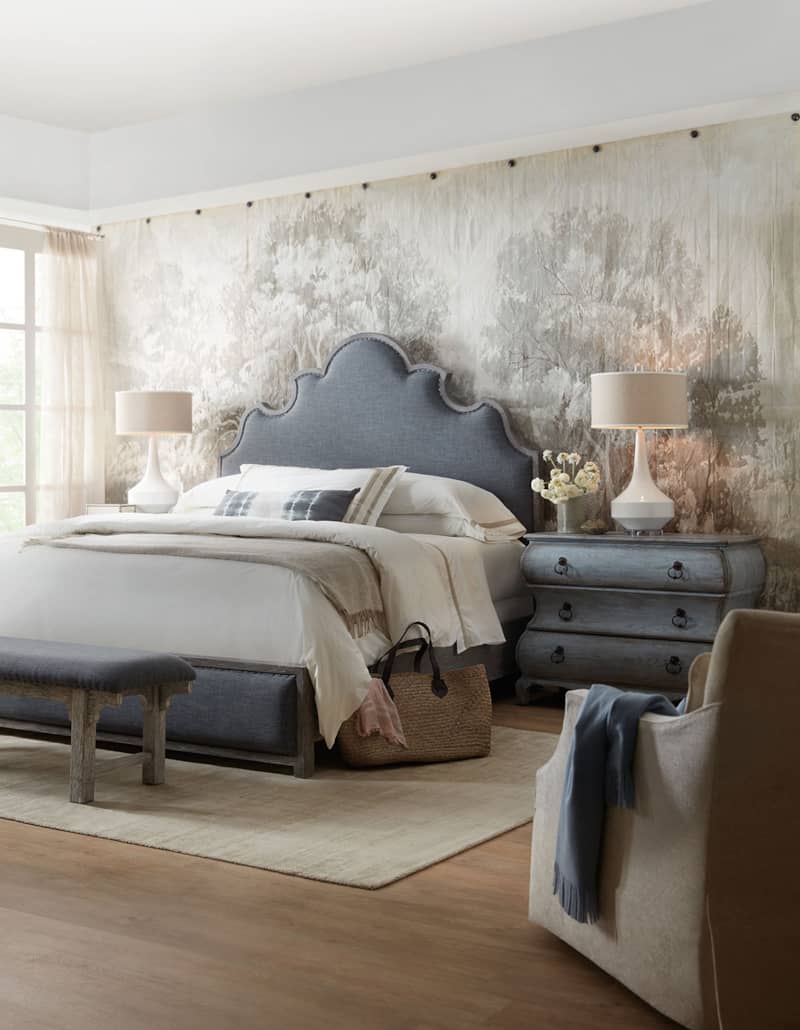 Hooker Furniture Bedroom Beaumont King Upholstered Bed - Mycitystee