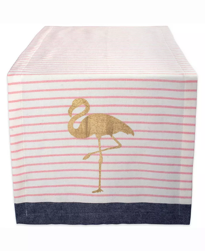 Design Imports Golden Flamingo Table Runner 14