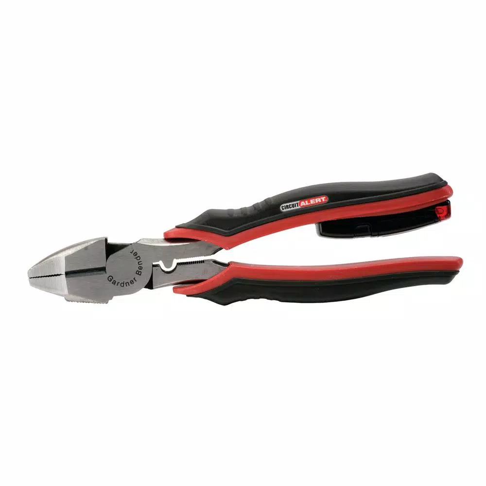 Gardner Bender 9 in. Circuit Alert Volt Sensing Linemenand#8217;s Pliers and#8211; XDC Depot - Mycitystee