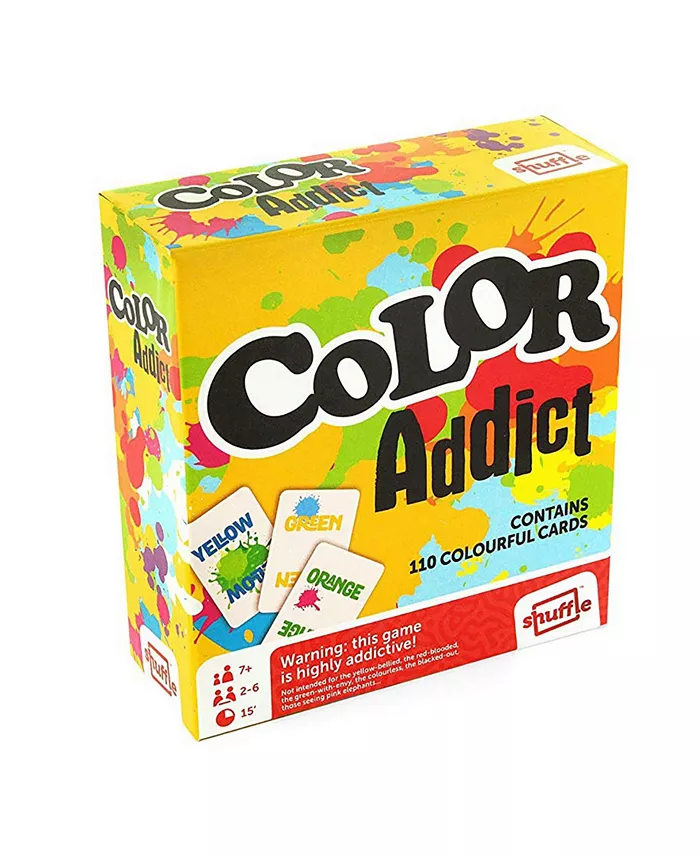 MasterPieces Puzzles Shuffle Color Addict Family Card Game - Mycitystee