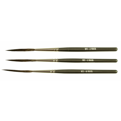 Sizes 0 - 2 Wizard Vortex Scroll Pinstriper Blue Squirrel Brush Set - Mycitystee