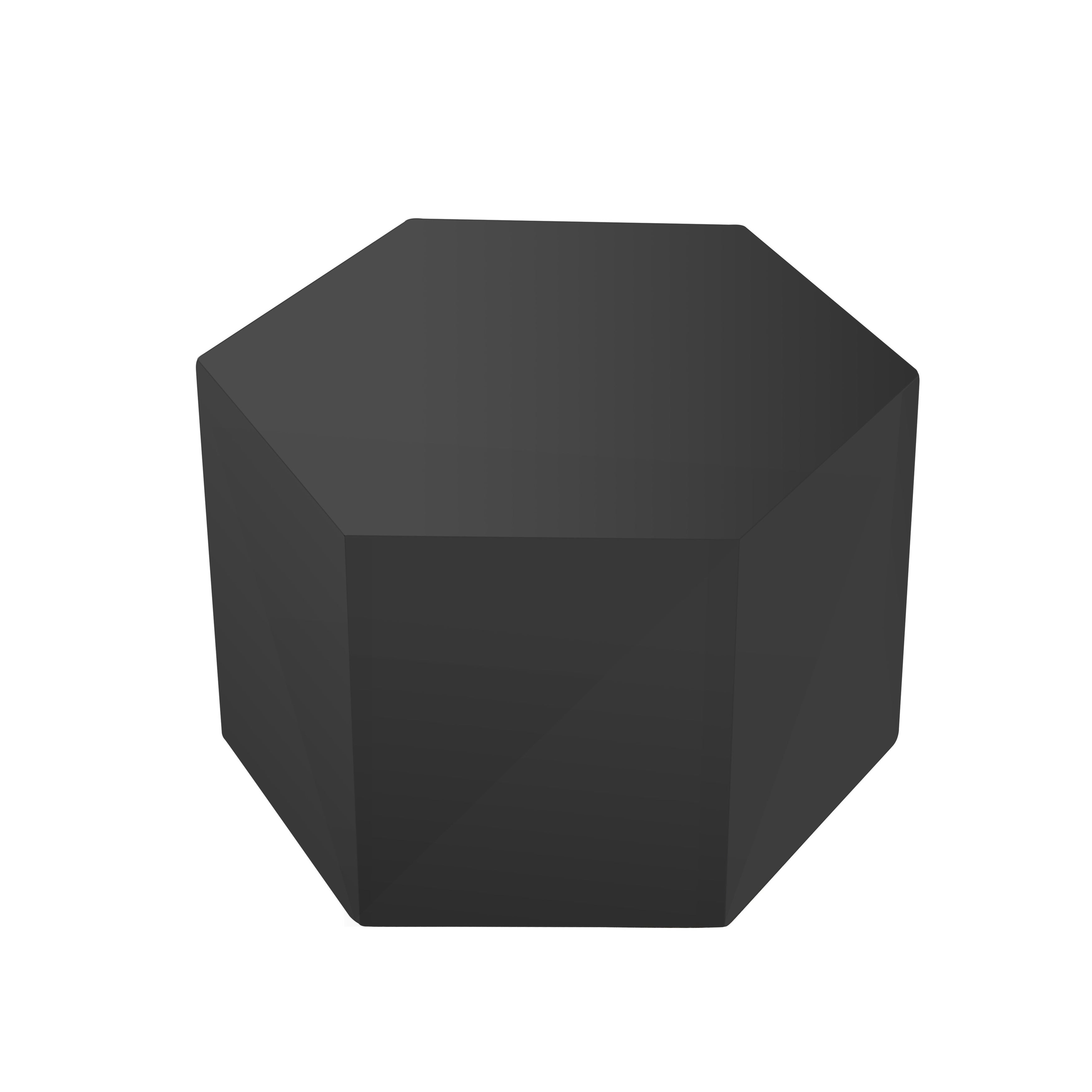 Modrest Newmont Small Grey High Gloss End Table - Mycitystee