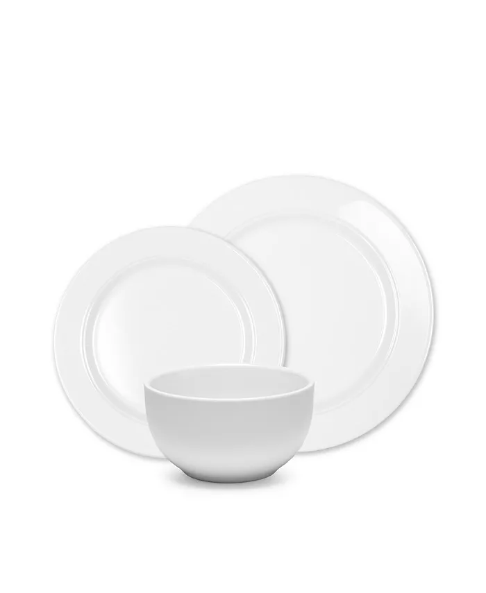 Q Squared Diamond Round Melamine 12pc Set - Mycitystee