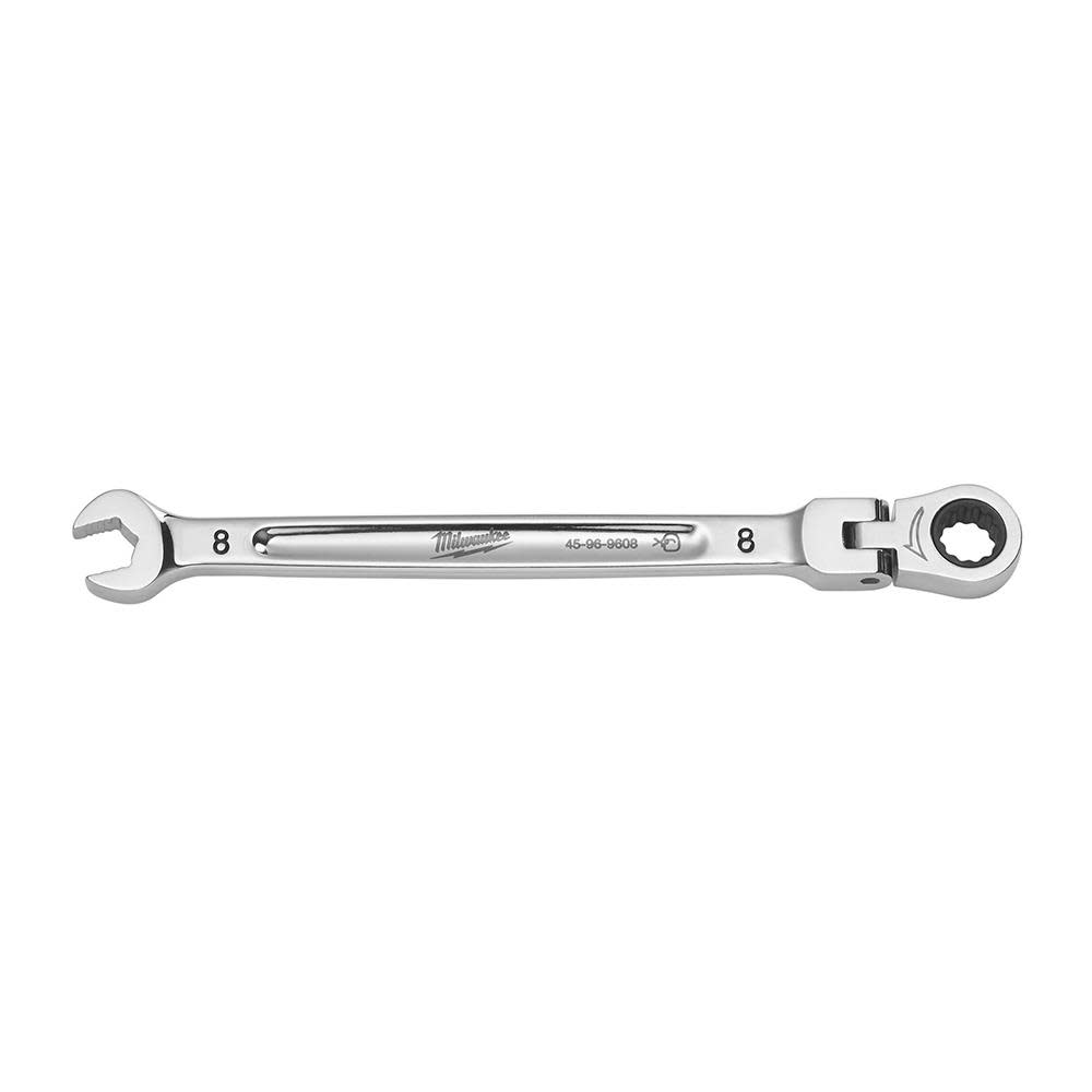 Milwaukee Combination Wrench Flex Head Ratcheting 8mm 45-96-9608 from Milwaukee - Mycitystee