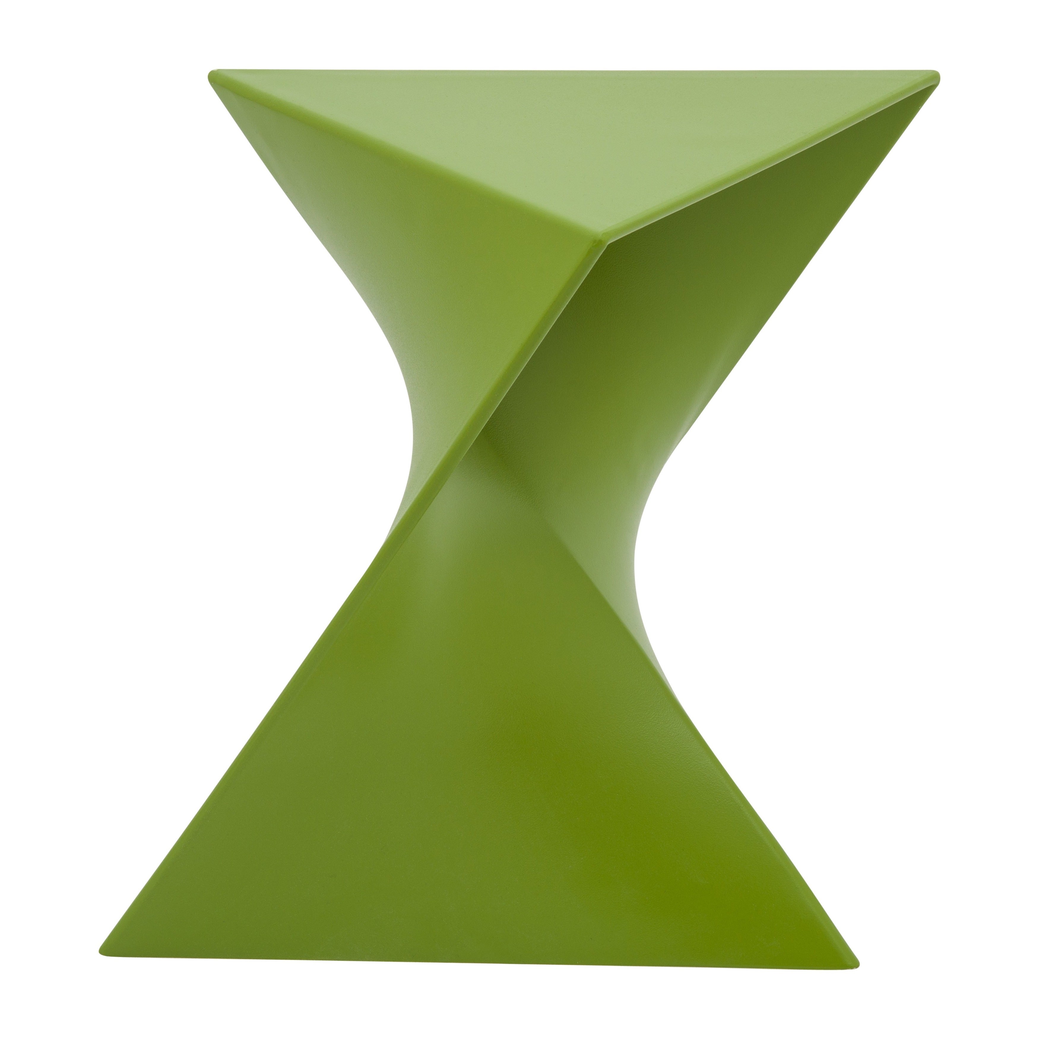 LeisureMod Quinzy Vanity Stool/Side Green Table - Mycitystee