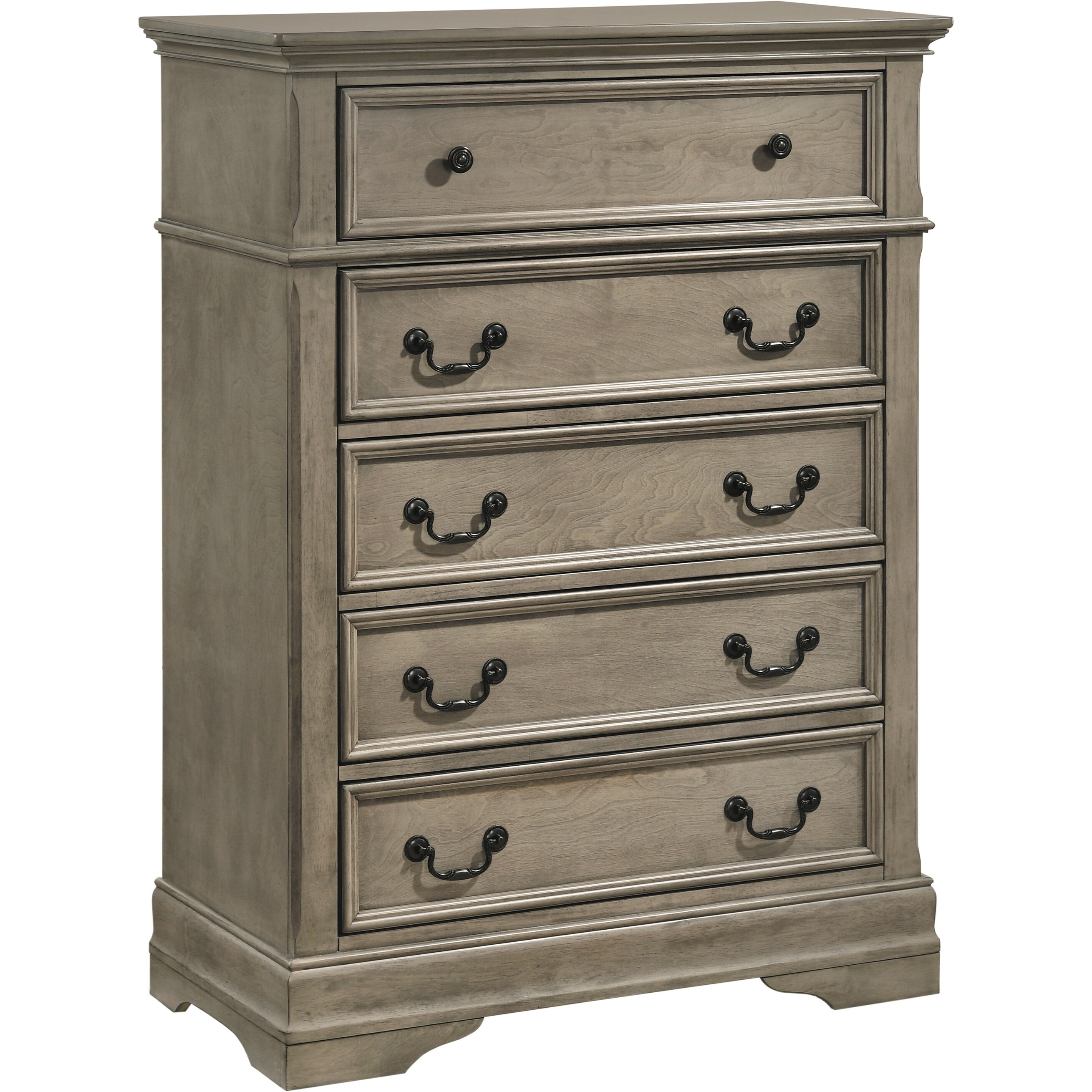 Galahad Wheat 5-Drawer Chest - - 36009052 - Mycitystee