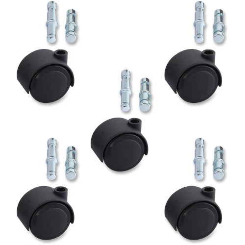 Lorell Premium Dual Soft Wheel Casters Set (33446) - Mycitystee