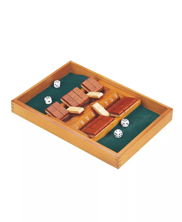 Paricon， LLC Double - Sided 9 Number Shut the Box， 5 Piece - Mycitystee