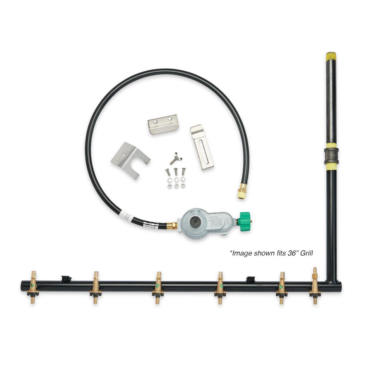 Crown Verity Conversion Kit to Propane Gas For 48-Inch Mobile Grills - Mycitystee