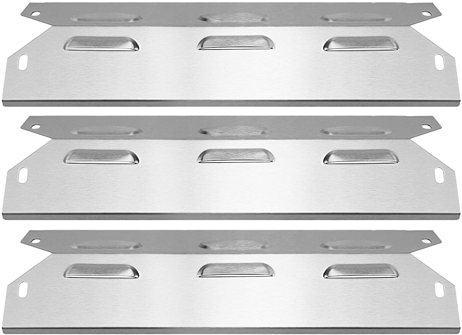 Heat Plates Sheild Tent for Kenmore 146.23678310, 146.23679310, 146.20164510, 146.03505410 Grills, 3Pcs Parts Kit 14 7/8 x 5'' - Mycitystee