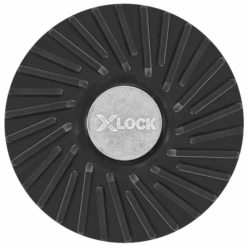 Bosch 6 X-LOCK Backing Pad with X-LOCK Clip Medium Hardness - Mycitystee