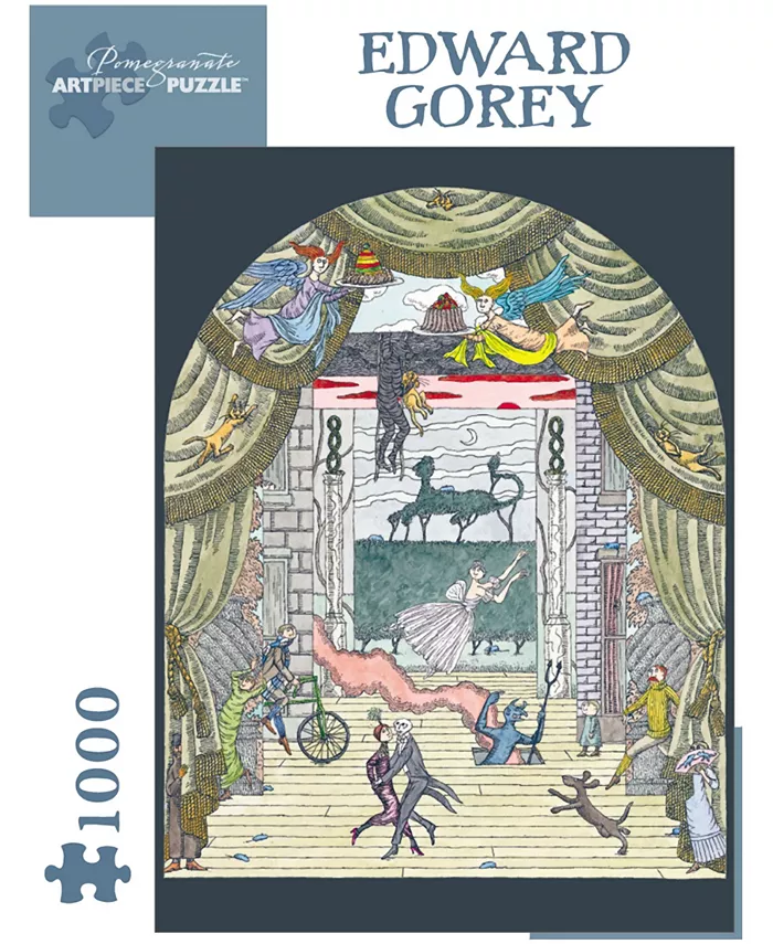 Pomegranate Communications， Inc. Edward Gorey - Jigsaw Puzzle- 1000 Pieces - Mycitystee