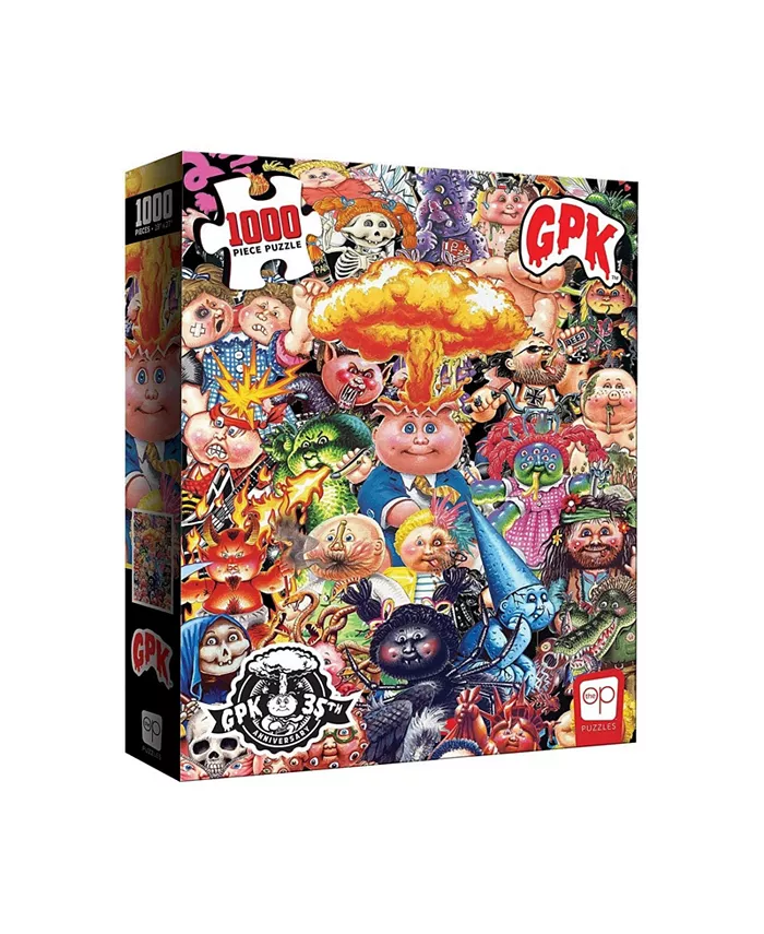 USAopoly Garbage Pail Kids Yuck 1000 Piece Puzzle - Mycitystee