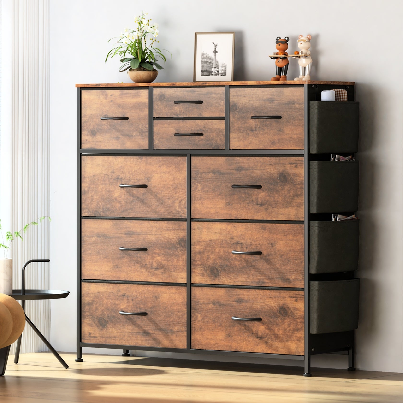 10 Drawer Dresser Closet Storage Tower Organizer Unit for Bedroom - - 36272470 - Mycitystee