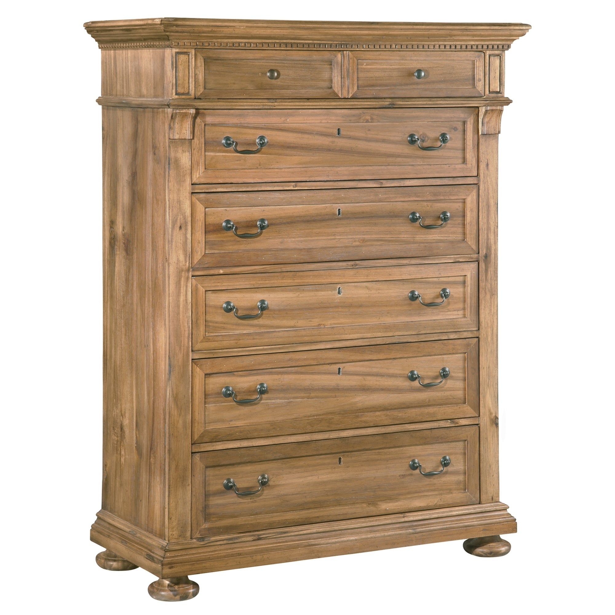 Wellington Contemporary Modern， Famhouse-Chic， 7 Drawer Solid Wood， Storage Hall Chest， Tall Bedroom Dresser - - 24229744 - Mycitystee
