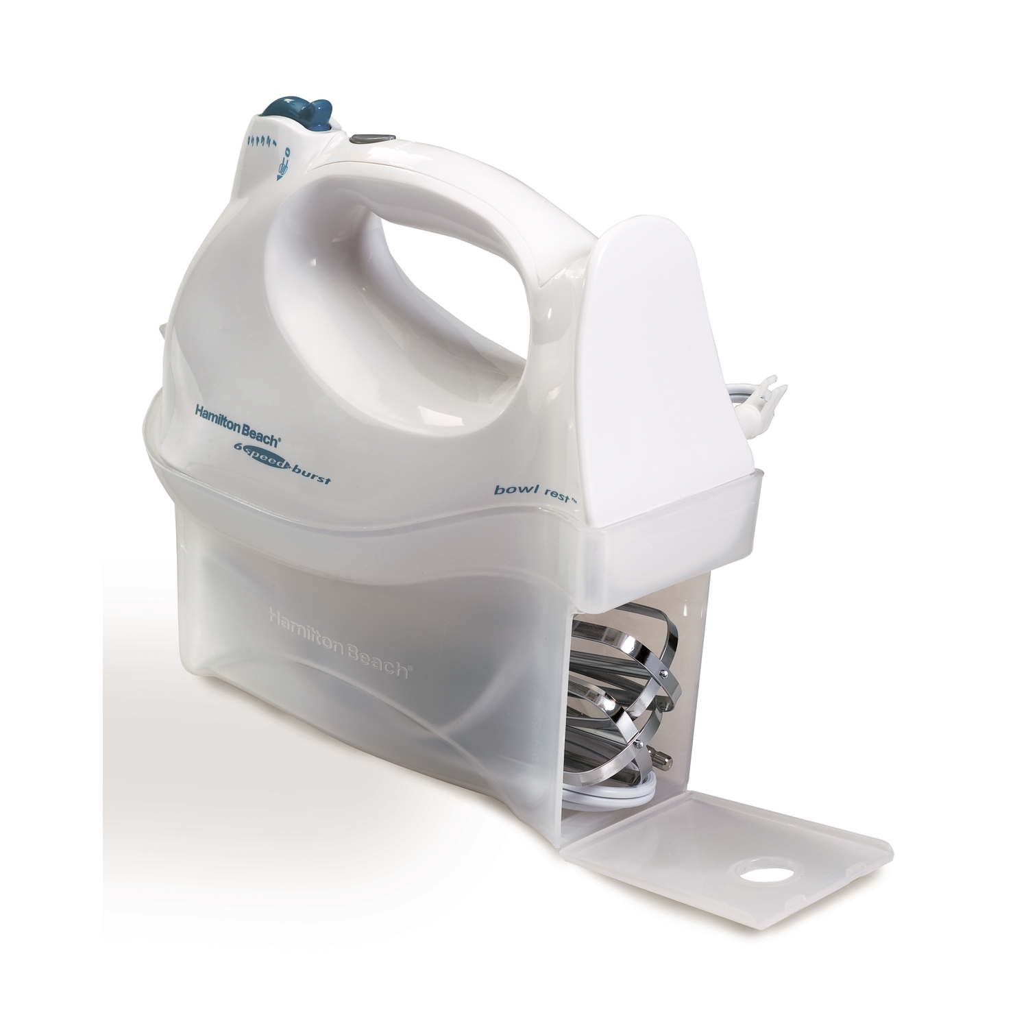 Hamilton Beach White 6 speed Hand Mixer - Mycitystee