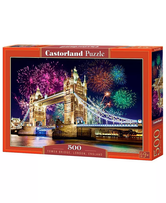 Castorland Tower Bridge， London， England Jigsaw Puzzle Set， 500 Piece - Mycitystee