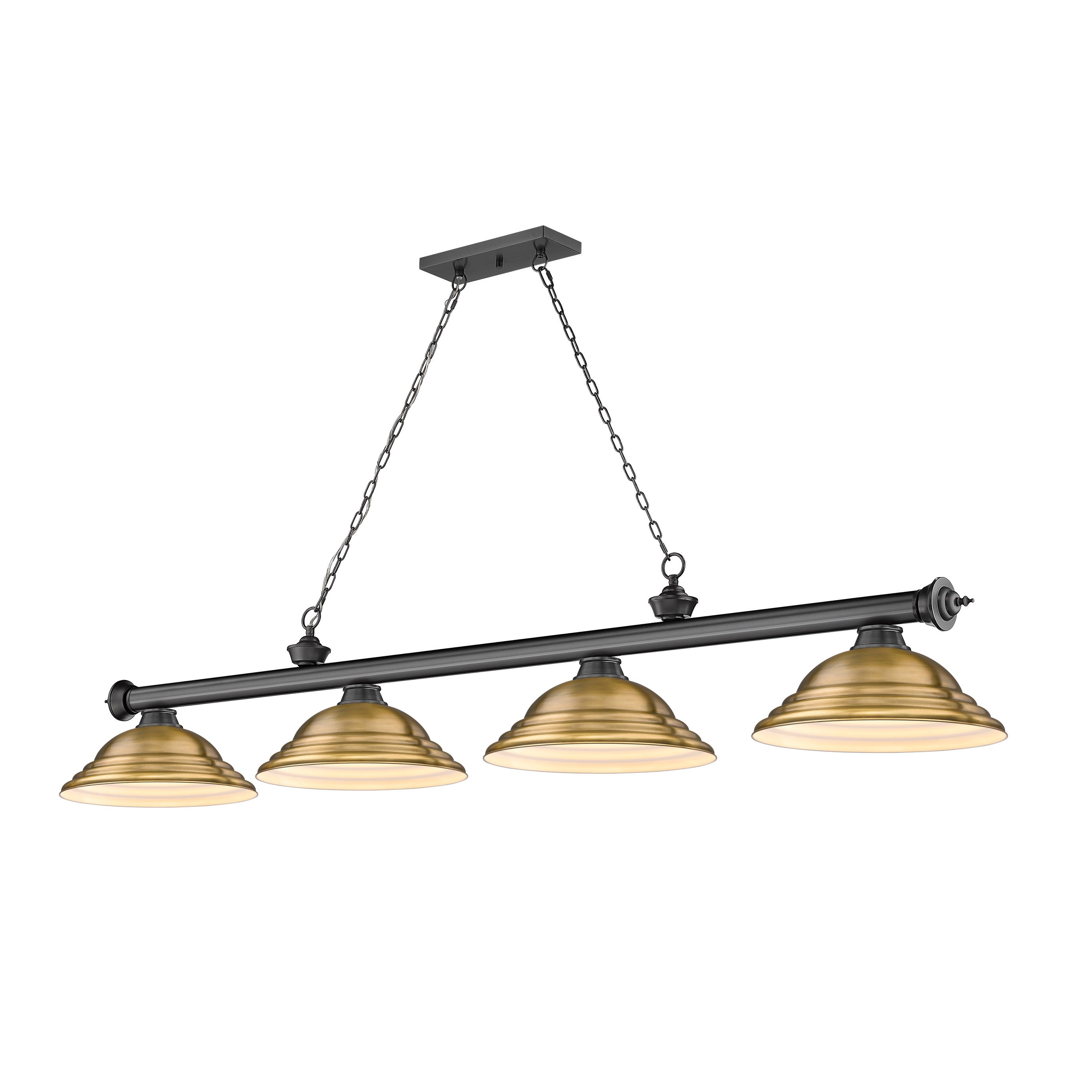 Cordon 4 Light Billiard - Bronze Plate - Mycitystee