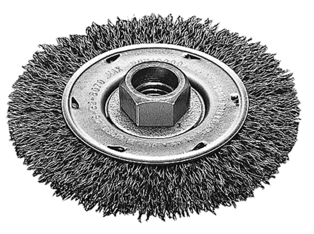 Milwaukee 4 in. Radial Crimped Wheel- Carbon Steel 48-52-5070 from Milwaukee - Mycitystee