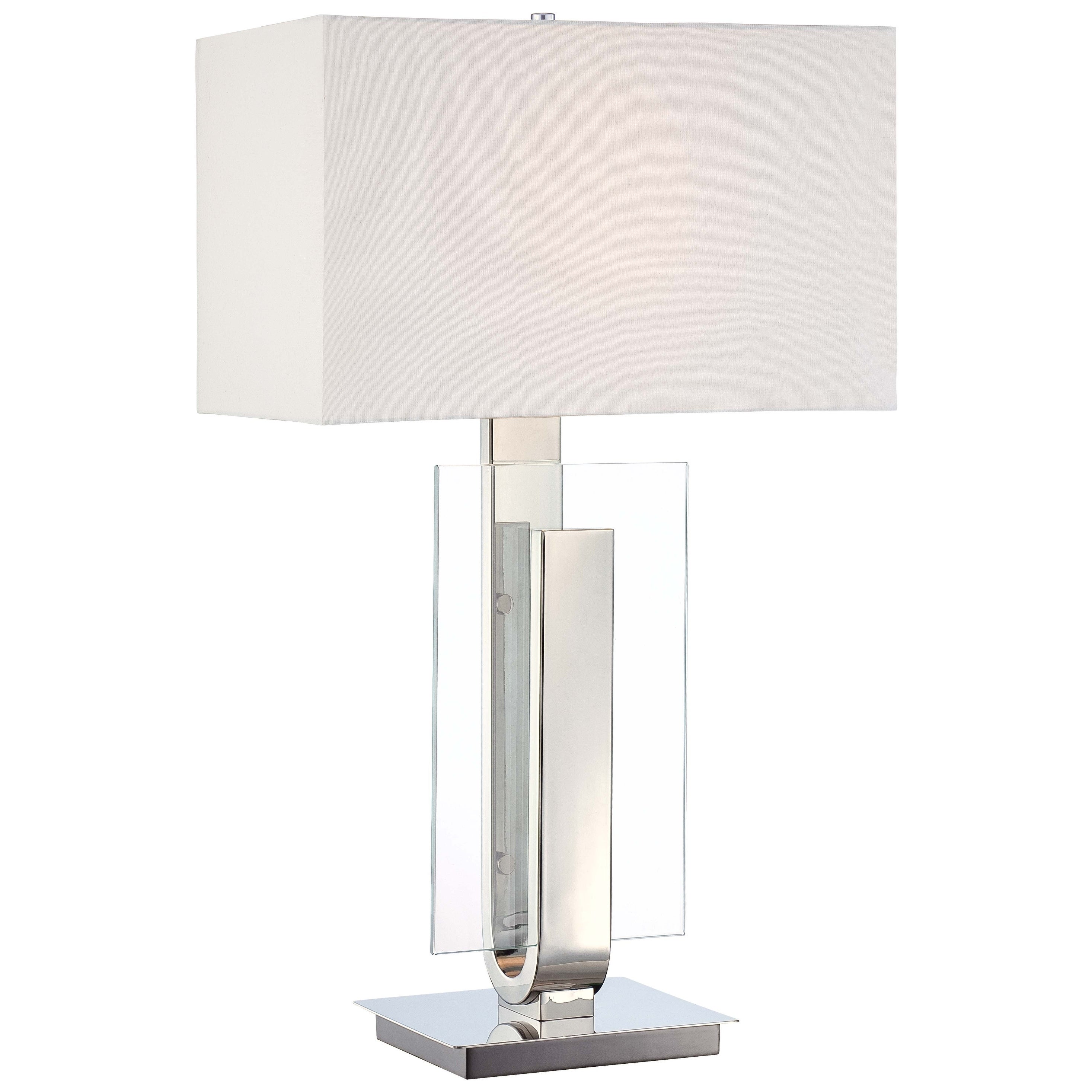 Polished Nickel 1 Light Table Lamp by George Kovacs - Mycitystee