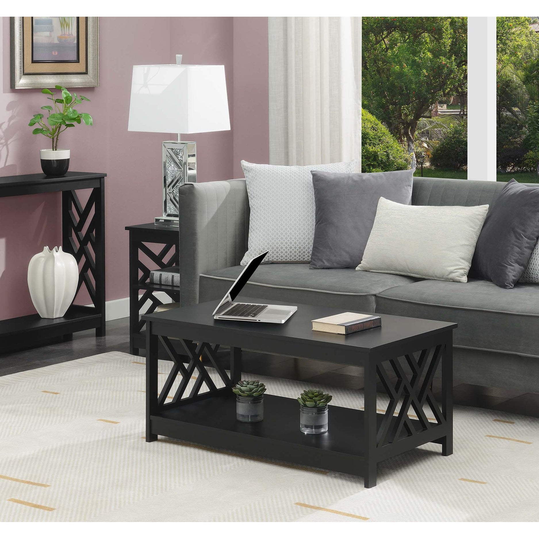 Copper Grove Zeus Coffee Table with Shelf - Mycitystee