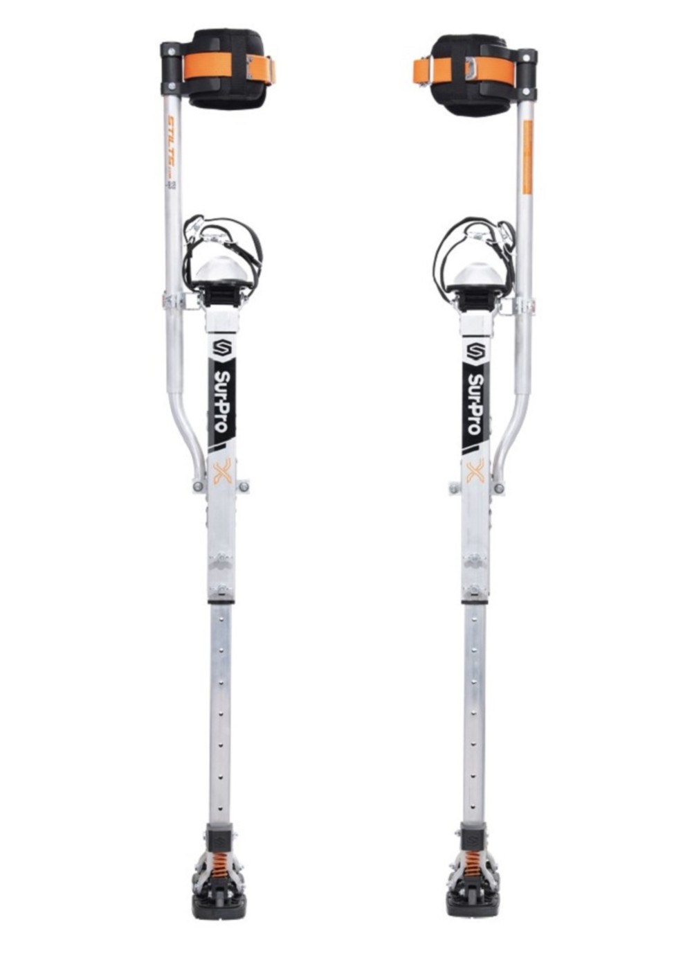 Premium Flex Foot Single Side Aluminum Stilts Size 26 to 40 - Mycitystee