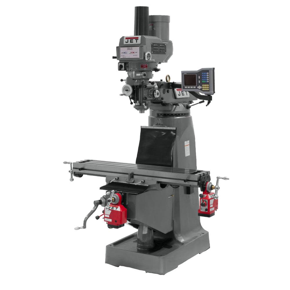JET JTM-4VS Mill with x and Y-Axis Powerfeeds with Power Drawbar 690009 from JET - Mycitystee