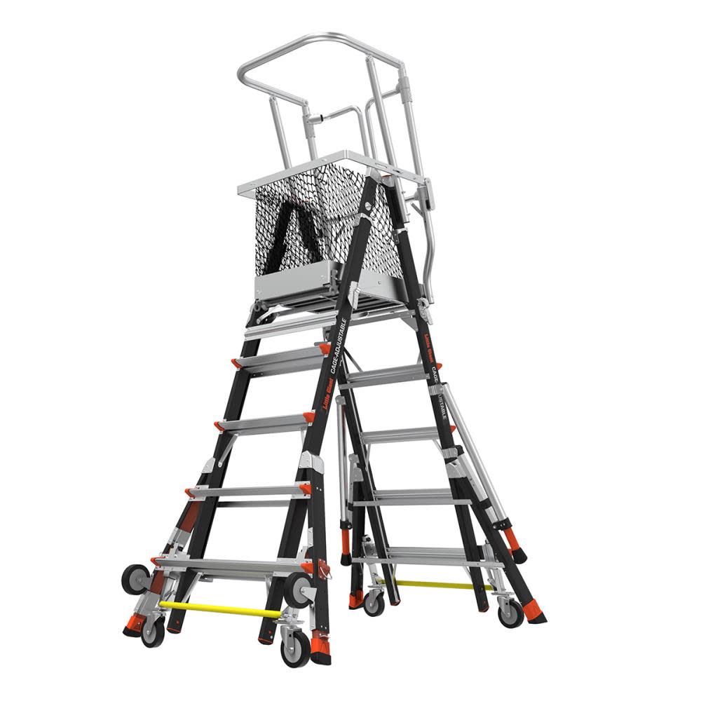 Cage Model 5 Ft. to 9 Ft. IAA FG w/ Wheel Lift and Ratchet Levelers - Mycitystee