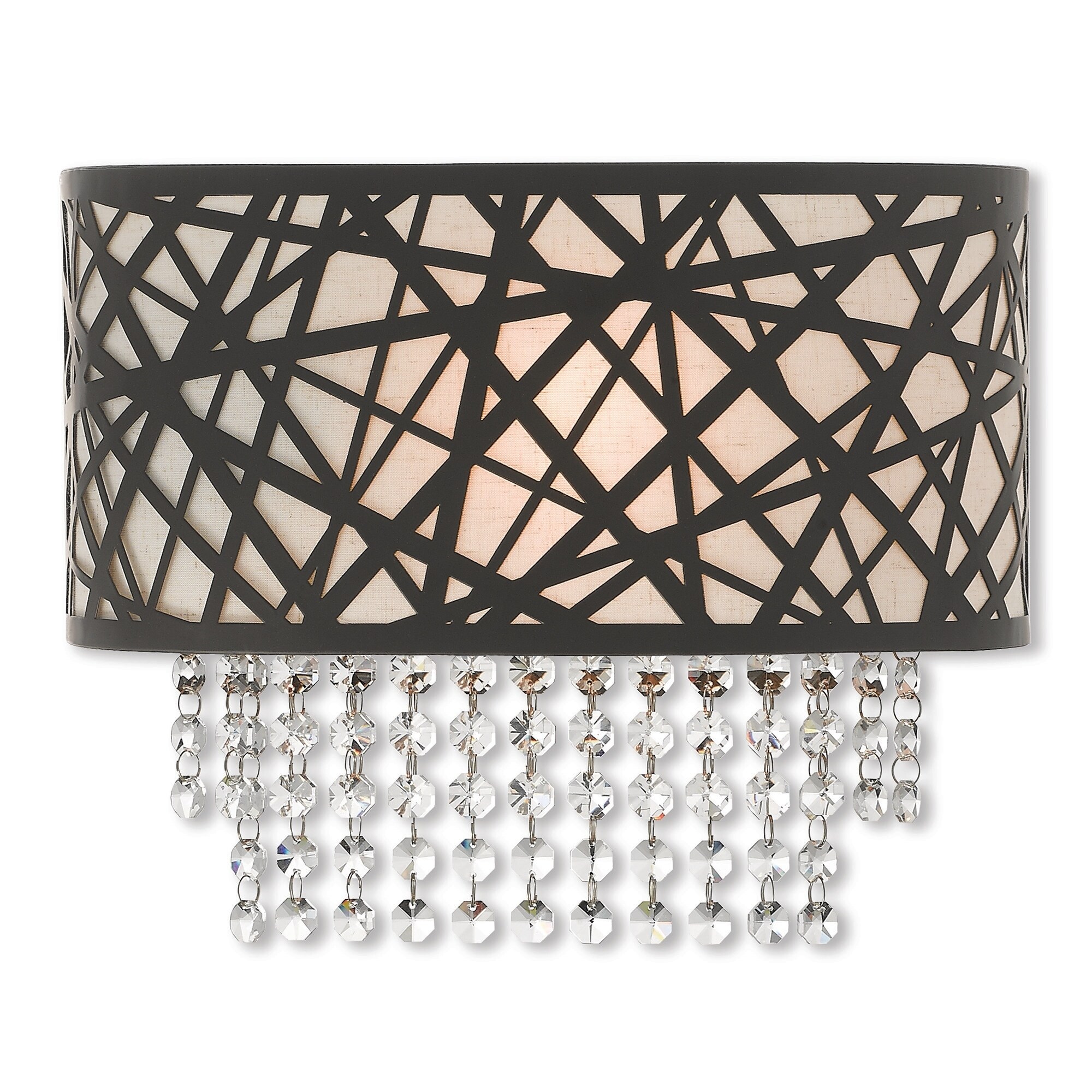 Livex Lighting Allendale Bronze-finished Steel 1-light Wall Sconce - 13