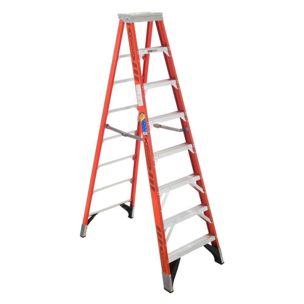 8 Ft. Type IAA Fiberglass Step Ladder - Mycitystee