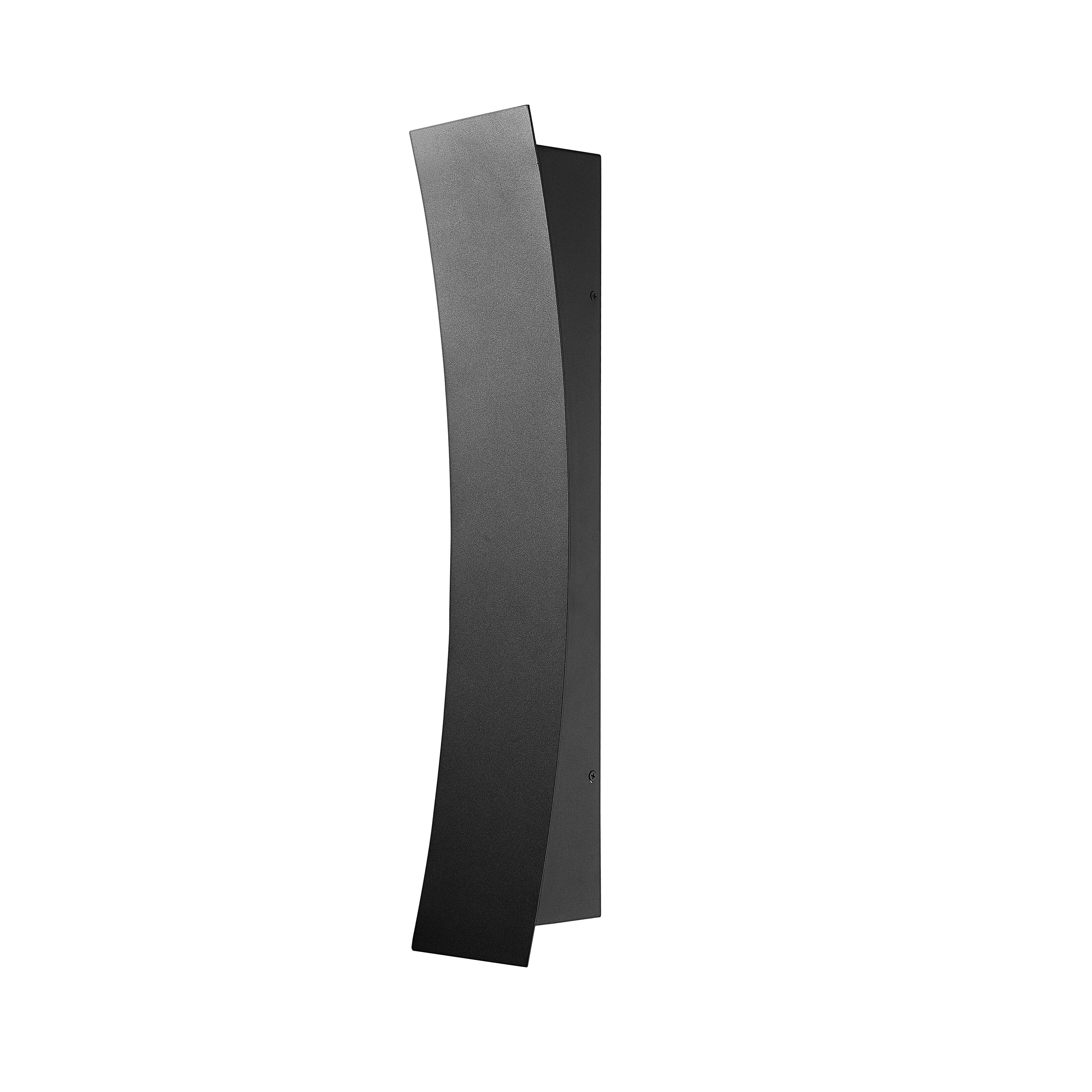 Landrum 2 Light Outdoor Wall Sconce - Black Shopping - The Best Deals on Outdoor Wall Lanterns | 35567601 - Mycitystee
