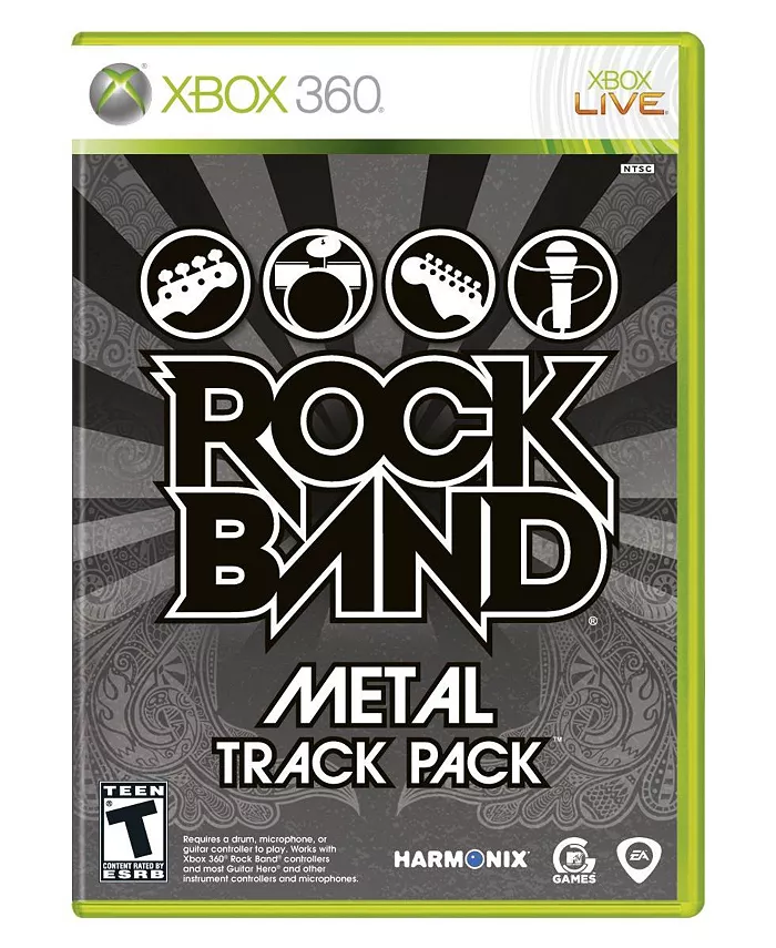 Electronic Arts Rock Band: Metal Track Pack - Xbox 360 - Mycitystee