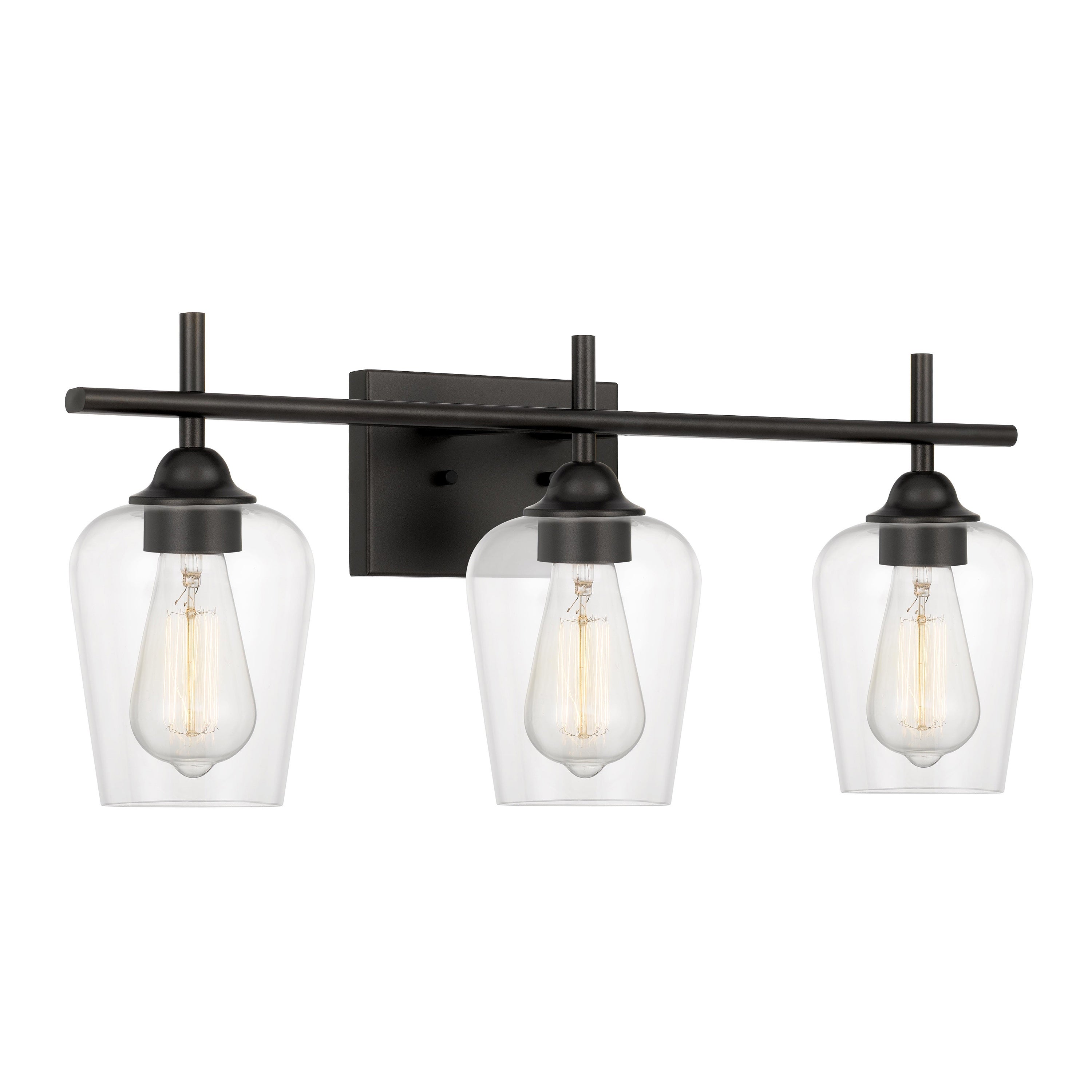 Bacchus 3-Light Antique Bronze Finish Vanity Light 6.75