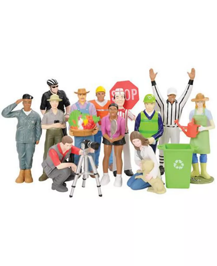 Creative Minds Marvel Education Company Vinyl Career Figures  - Set of 12 - Mycitystee